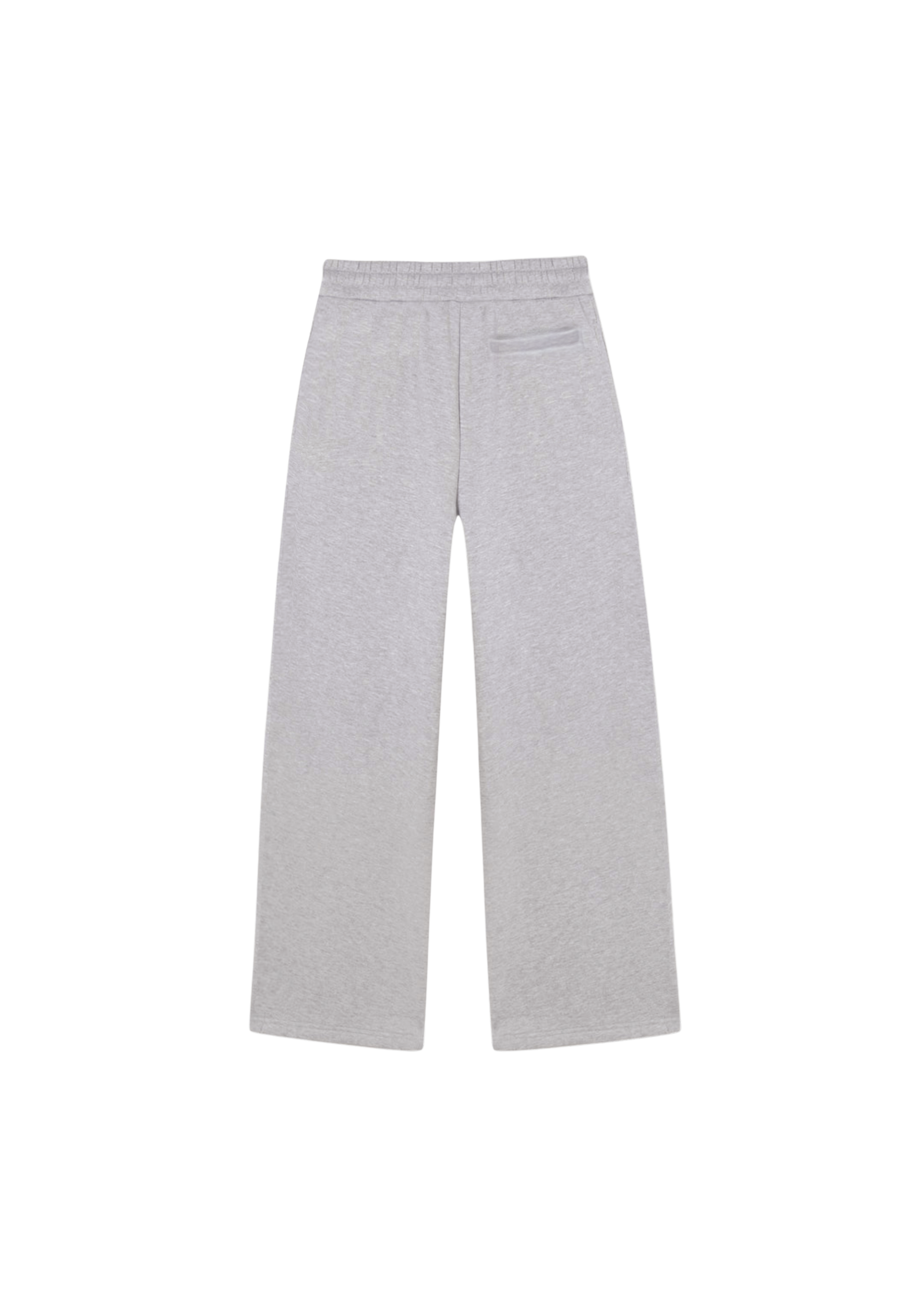 OPEN LEG JOGGER GREY MELANGE