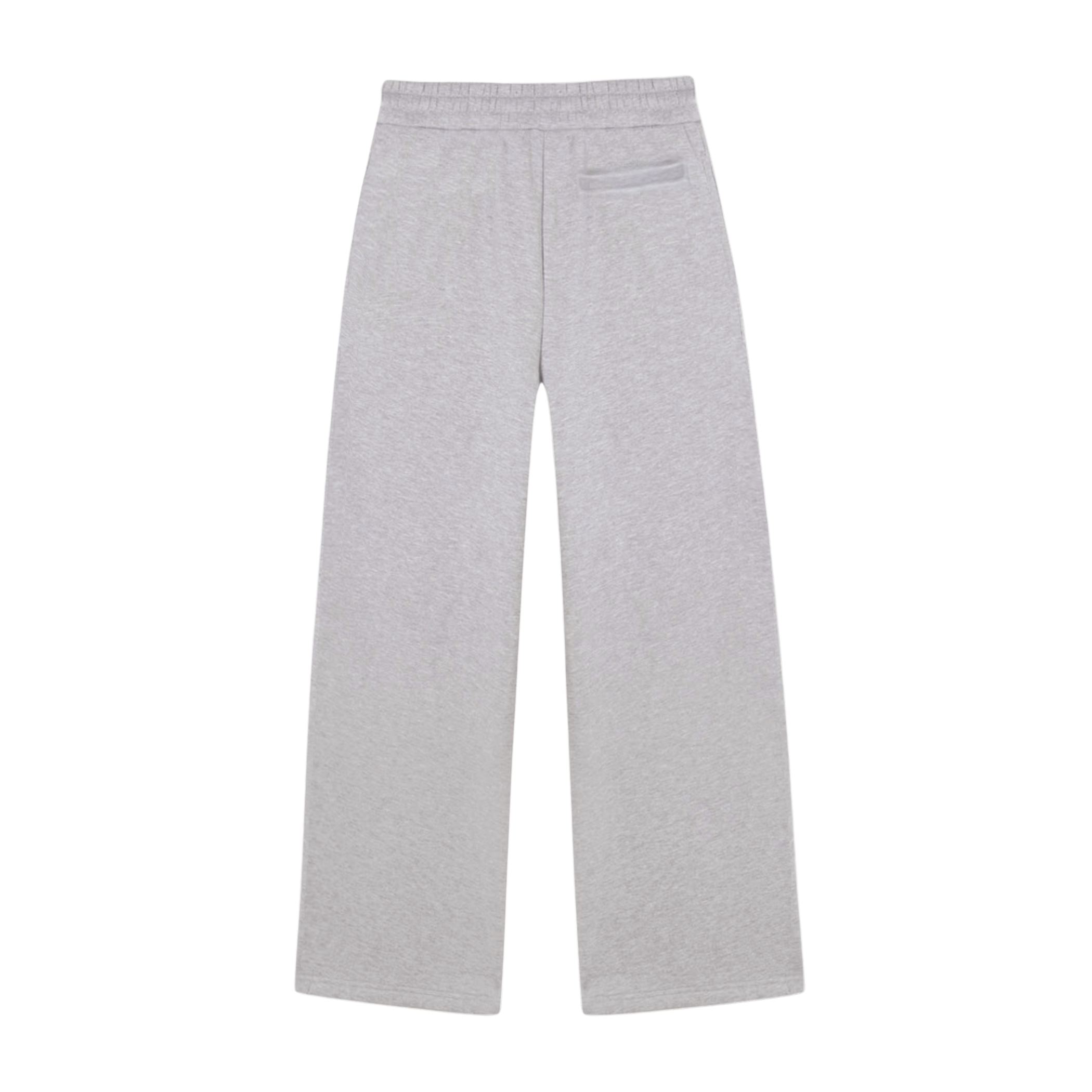 OPEN LEG JOGGER GREY MELANGE