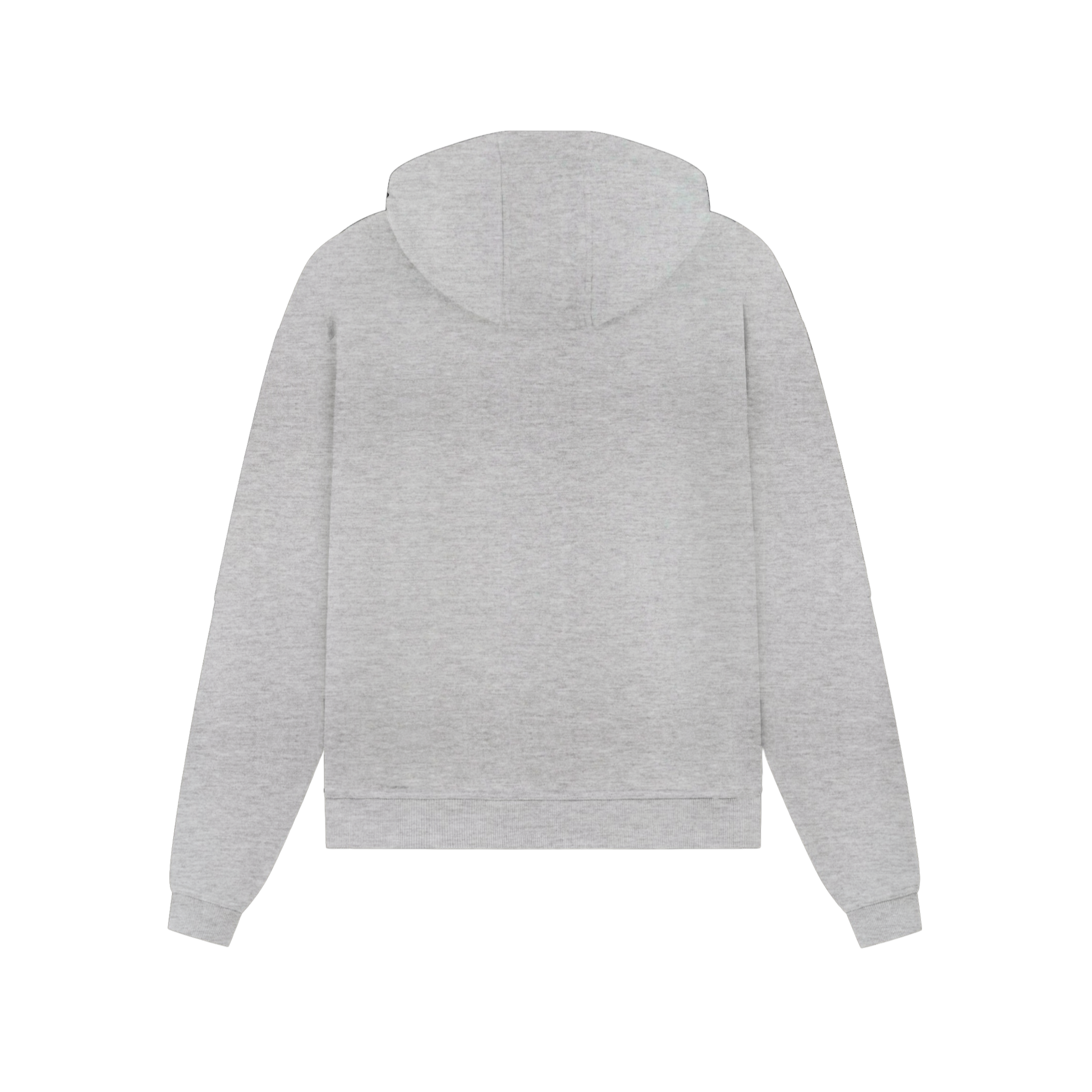 ZIP HOODIE GREY MELANGE