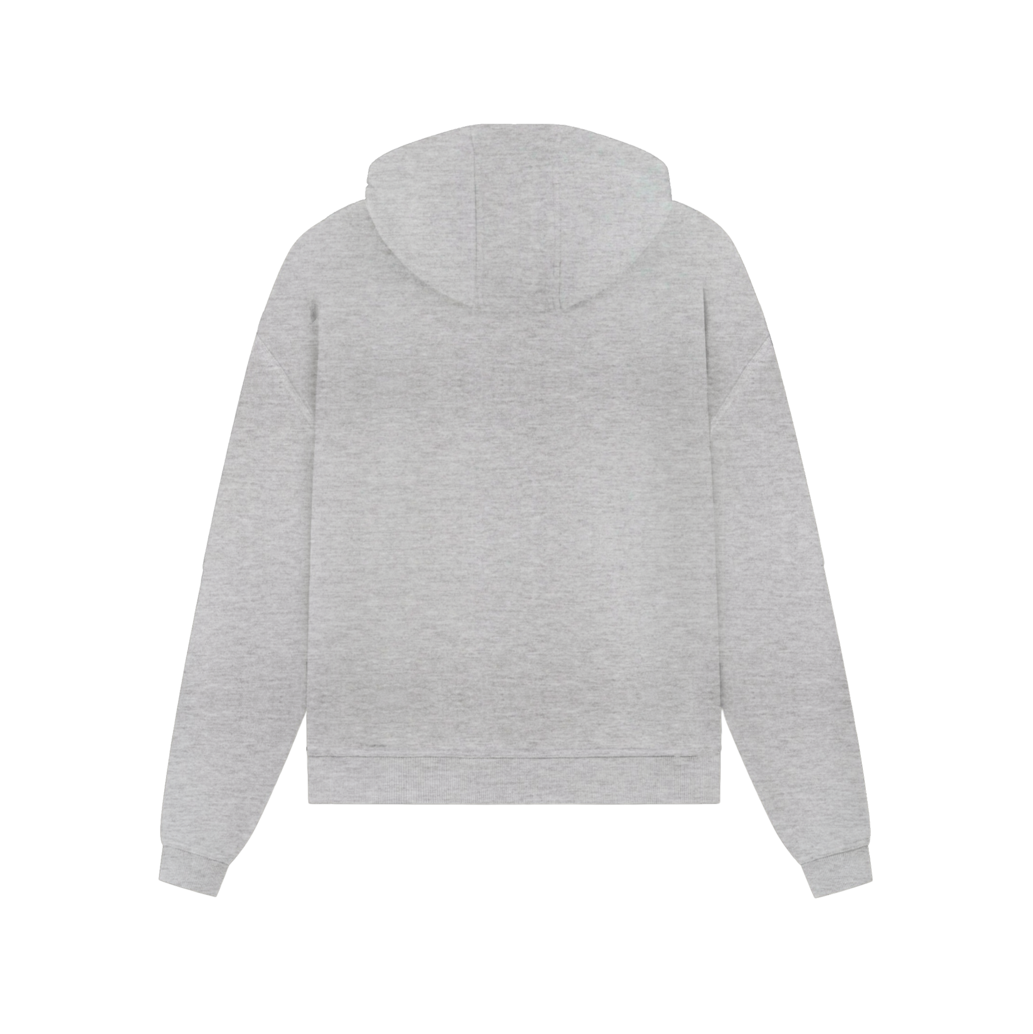 OG LOGO ZIP HOODIE GREY MELANGE