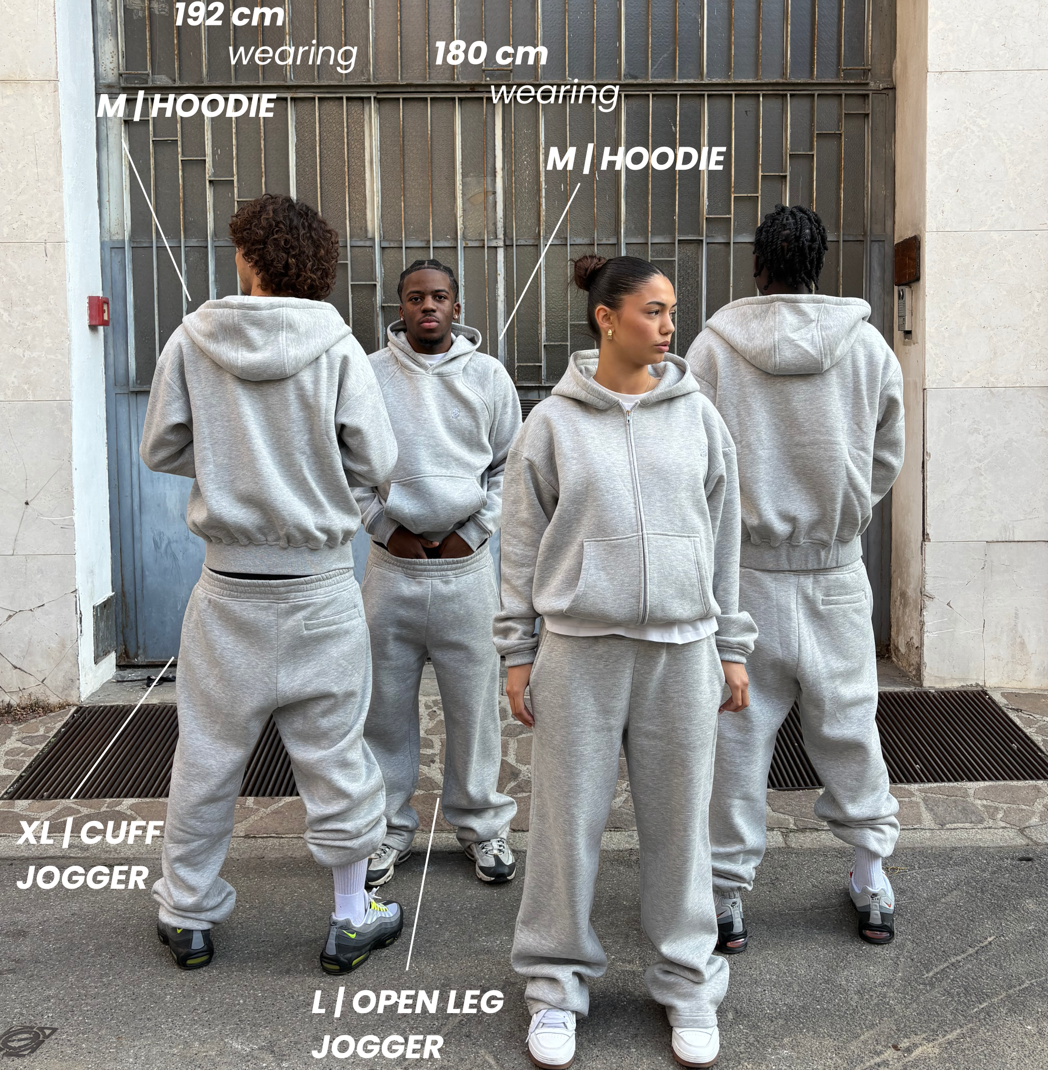 GREY HOODIE BUNDLE