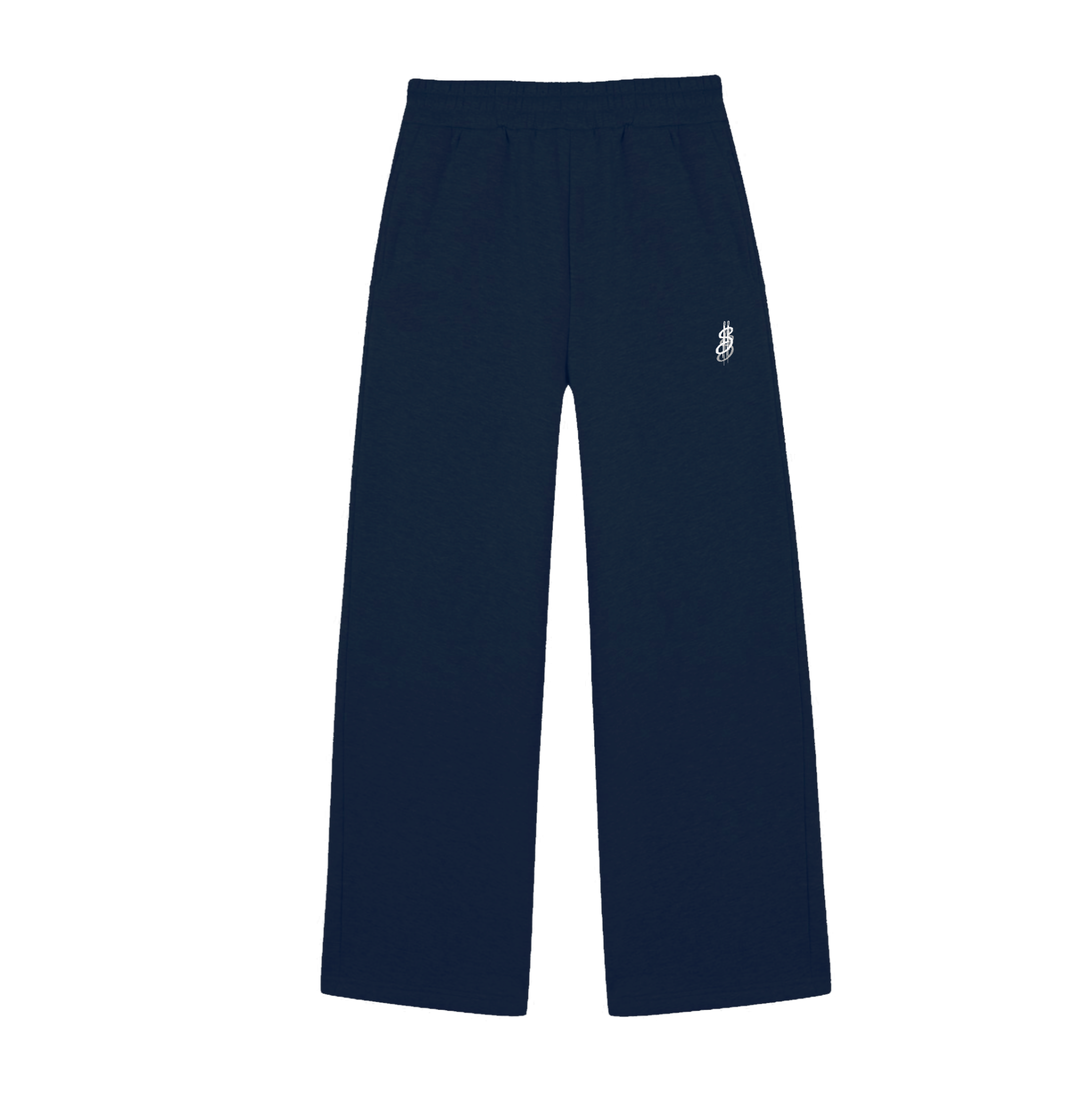 OPEN LEG JOGGER NAVY BLUE