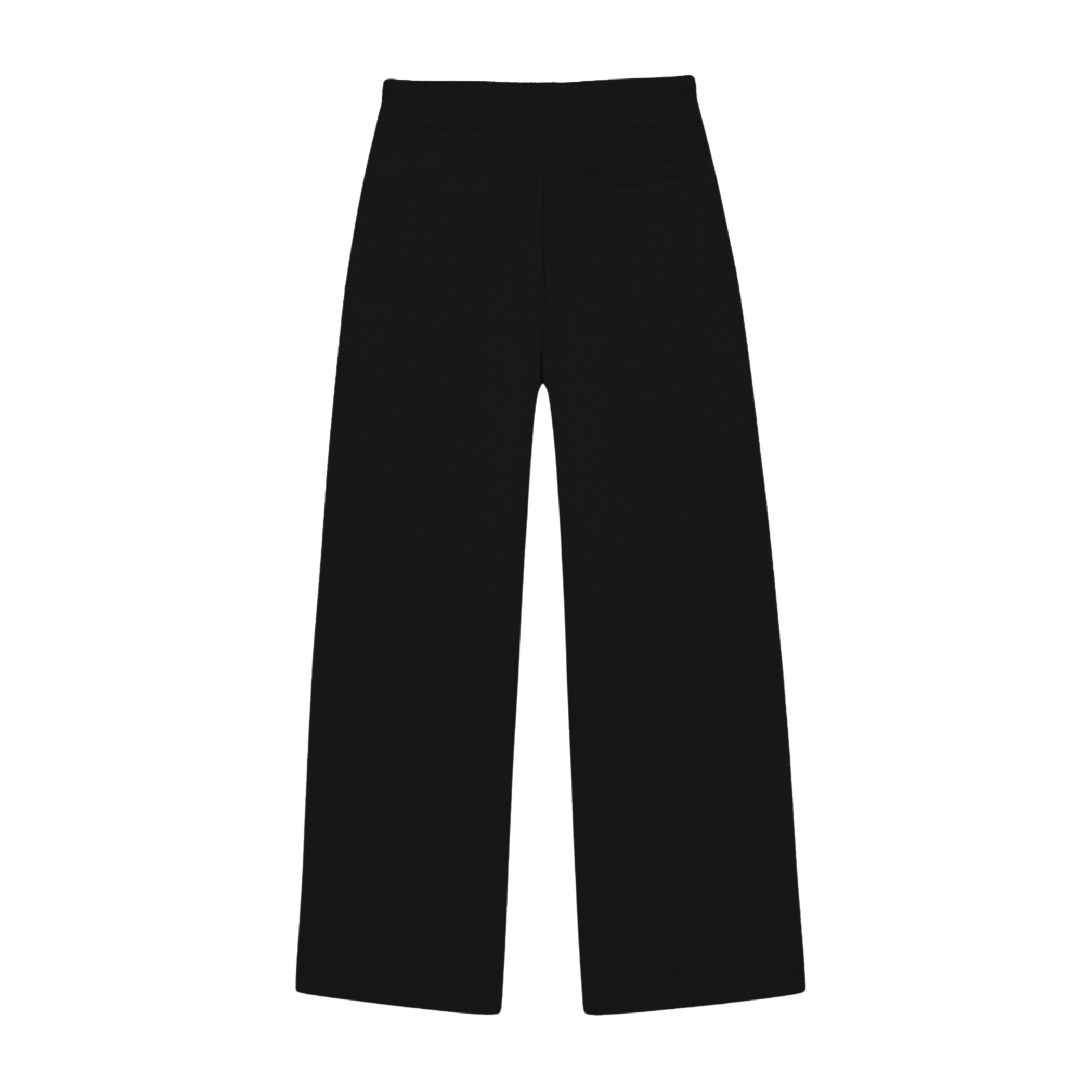 OPEN LEG JOGGER BLACK