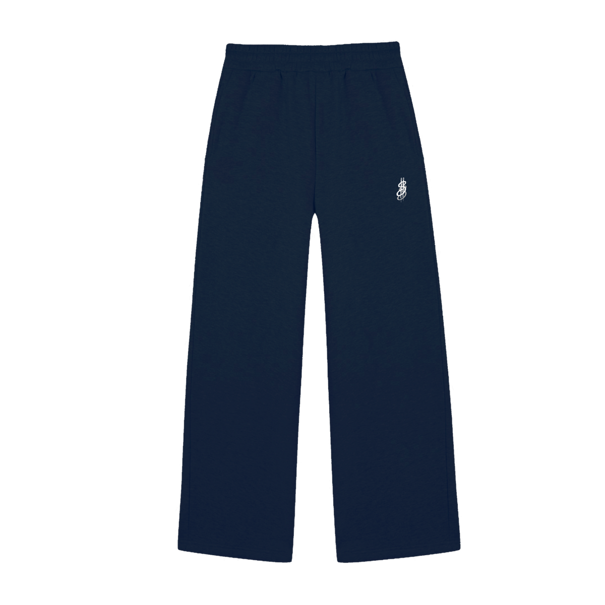 OPEN LEG JOGGER NAVY BLUE