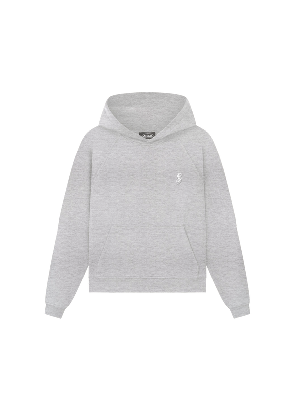 HOODIE GREY MELANGE