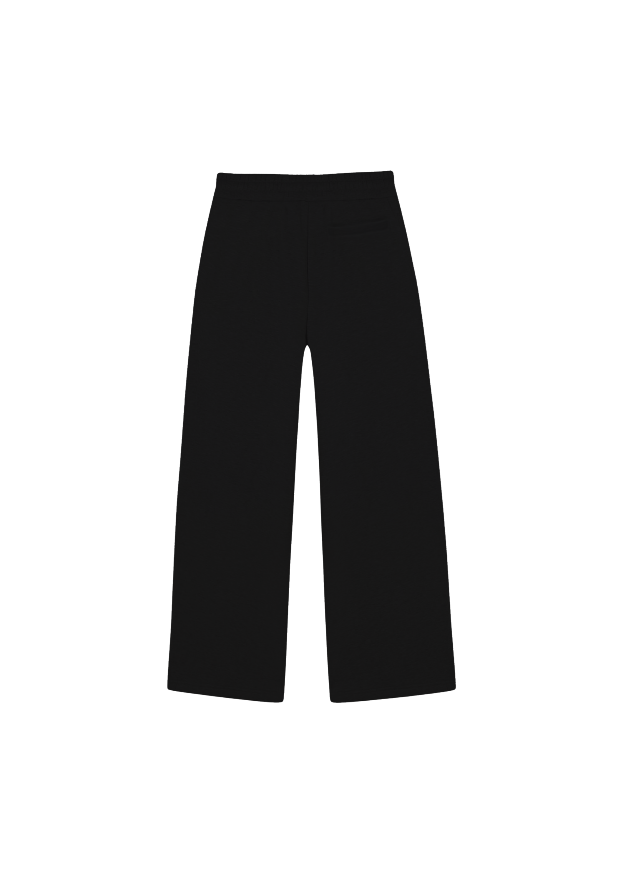 OPEN LEG JOGGER BLACK