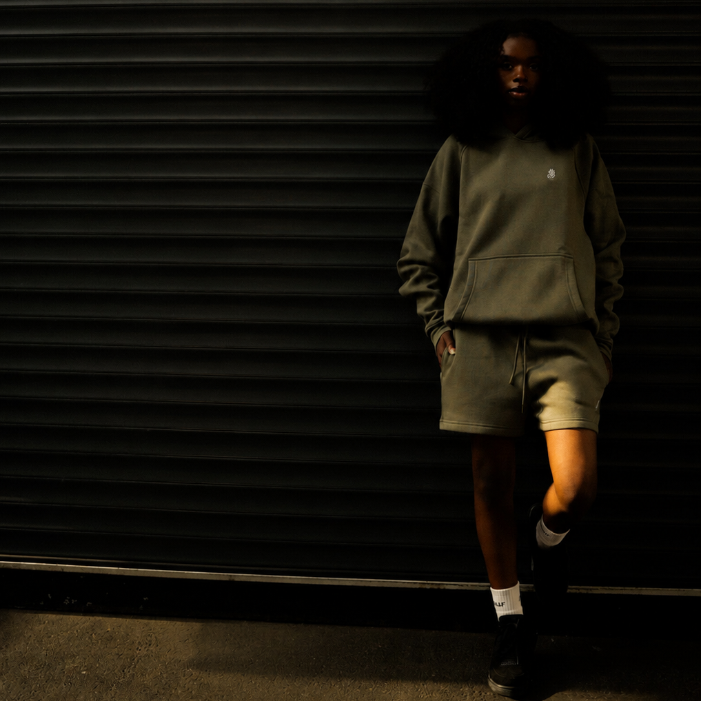 HOODIE OLIVE GREEN