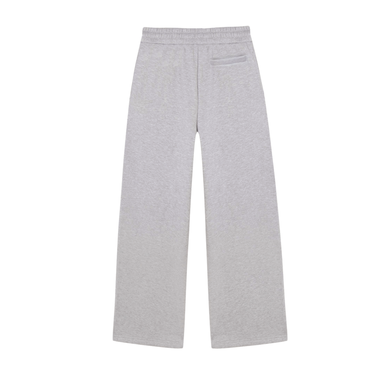 OPEN LEG JOGGER GREY MELANGE