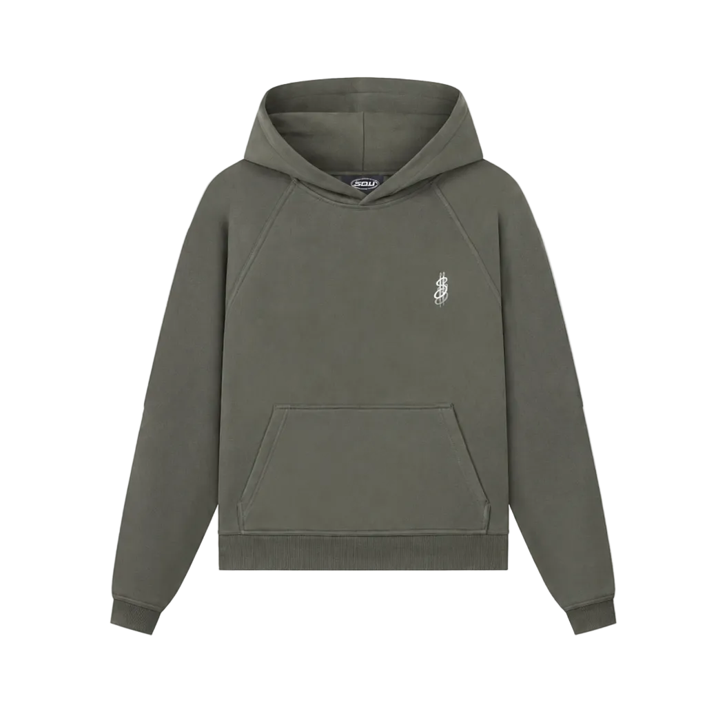 HOODIE OLIVE GREEN