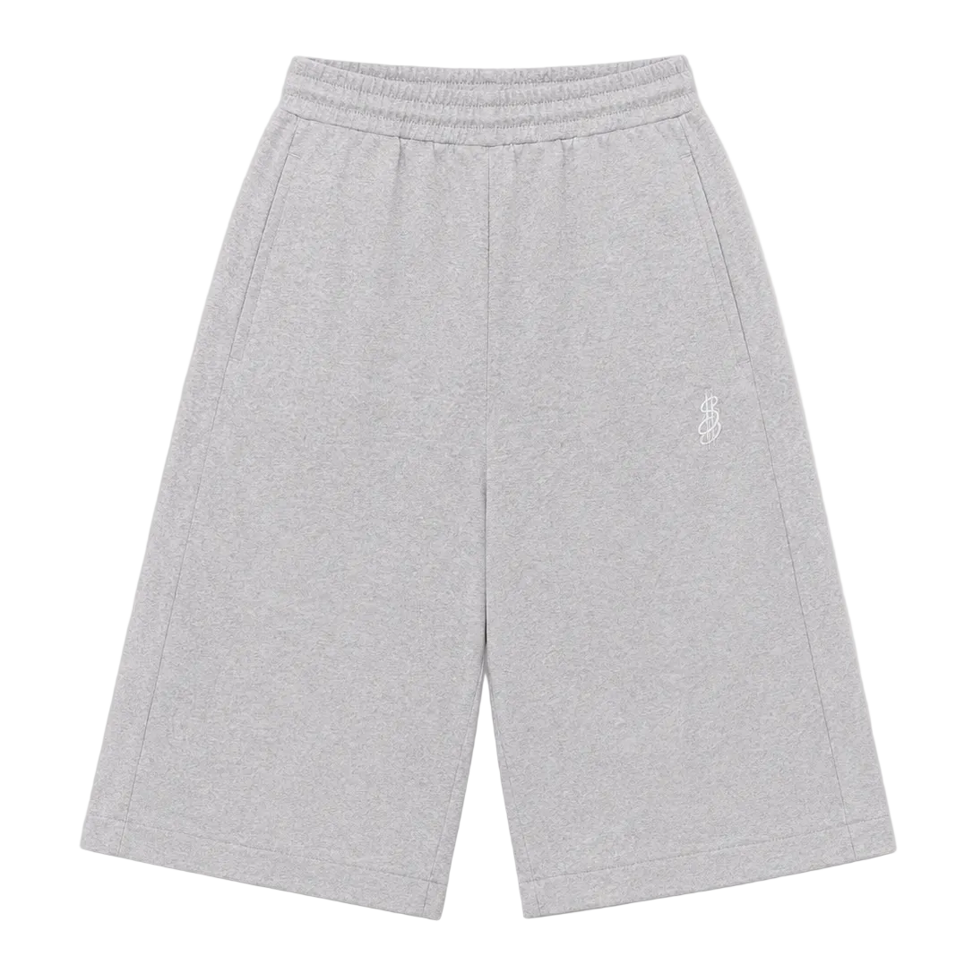 SHORTS GREY MELANGE